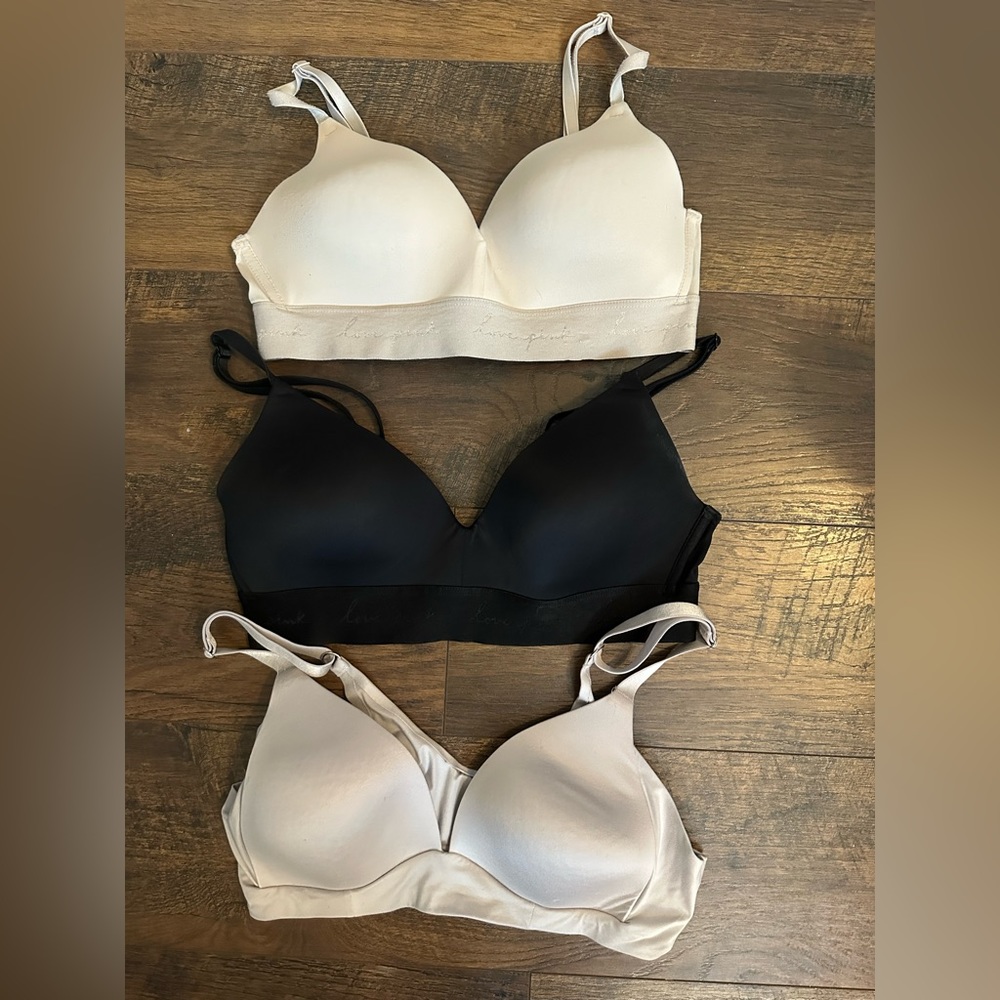 (3) 34B Bra Bundle